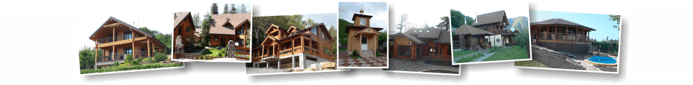фото деревянных домов ВитаСтрой